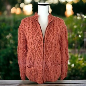Sarah Spencer Shetland Wool Cardigan